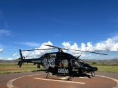Realiza SSPE traslado en helicóptero de paciente