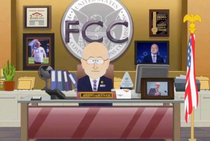 “South Park” gives FCC chair Brendan Carr toxoplasmosis in return episode