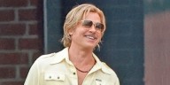 ‘The Adventures of Cliff Booth’ Set: Brad Pitt Flashes a Smile While Filming Scenes for Sequel 