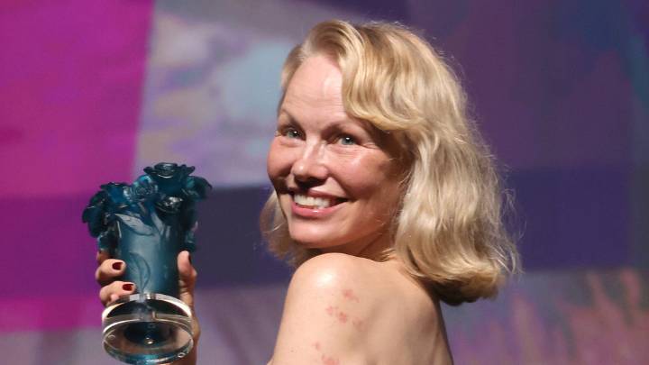 Pamela Anderson hits out at Liam Neeson 'PR stunt' romance rumours