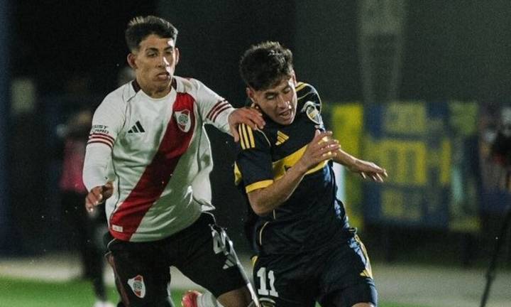 Video: mirá lo mejor del empate entre Boca y River por 1 a 1 en el Torneo de Reserva de Argentina 2025