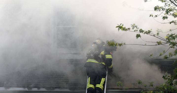One person taken to hospital, cat dies in wake of house fire; first time Welland firefighters use drone