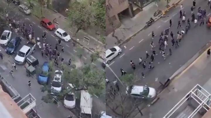 Fuertes insultos a militantes libertarios en Córdoba en la previa al acto de Milei