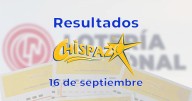 Resultados del Chispazo de hoy 16 de septiembre del 2025. Ve los números ganadores