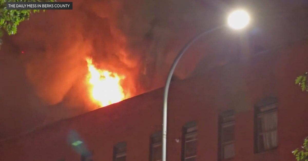 Reading, Pennsylvania fire damages multiple buildings, destroys apartments