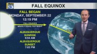 Cold front moves into New Mexico Tuesday and Wednesday