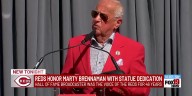 Reds honor Marty Brennaman with statue dedication