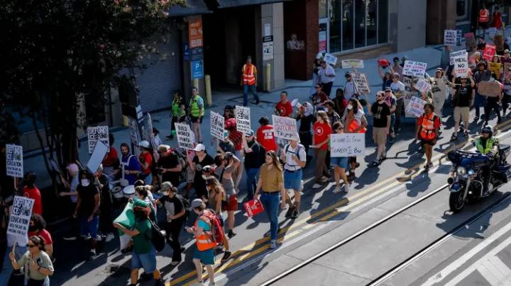 Protestas masivas en EU: trabajadores desafían a Trump en el Día del Trabajo