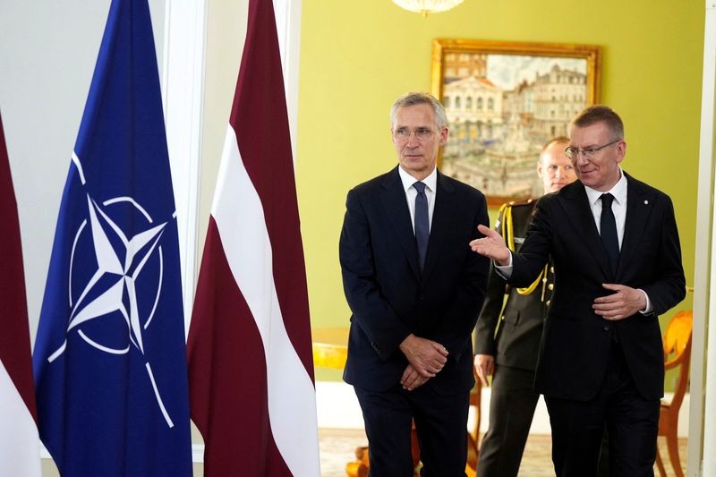 Latvia urges NATO to bolster Baltic air defence after Russian incursions