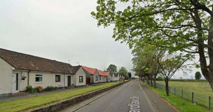 Gang of hooded and masked men attack man with wooden stick in Scots town robbery