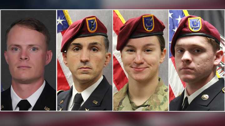 Army identifies special operations soldiers killed in Black Hawk crash
