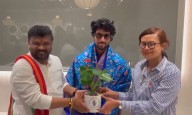 Hyderabad Gives Hero’s Welcome to Asia Cup Final Star Tilak Varma