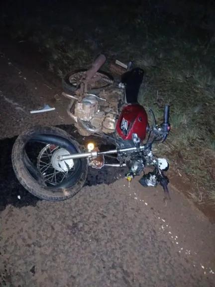 Siniestro fatal entre un auto y una motocicleta en Panambí