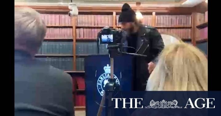 NSW Parliament: Neo-Nazi Joel Davis speaks at event sponsored by MP