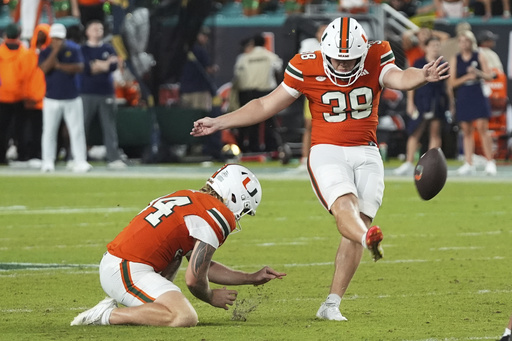 Led by Beck, Miami's new faces made some fast first impressions for the Hurricanes
