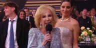 Todos de pie en el Martín Fierro para ovacionar a Mirtha Legrand por su carrera: “Esto empezó en un saloncito chiquito”