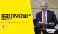 Álvaro Uribe aspiraría al Senado si es declarado inocente - Noticias de Bogotá y Cundinamarca