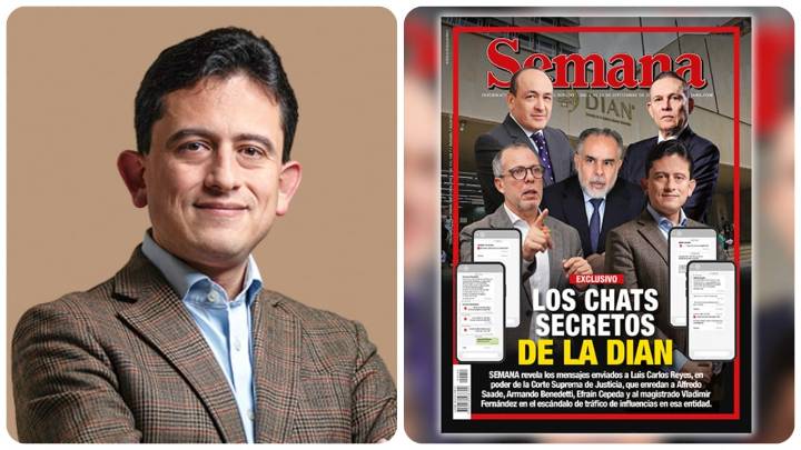 Luis Carlos Reyes reacciona a los chats secretos de la Dian revelados por SEMANA; esto dijo