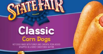 State Fair corn dogs on stick, Jimmy Dean sausage on stick products recalled due to possible wood pieces in batter