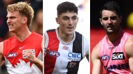 AFL trade news 2025: Collingwood interest in Sydney’s Jack Buller, St Kilda’s Anthony Caminiti, Gold Coast’s Sam Flanders likely to join Victorian club, Brayden Fiorini Essendon or Port Adelaide links