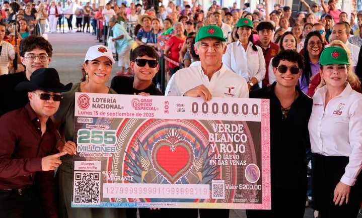 Sorteo México con M de Migrante se acerca a destino en Nuevo Laredo