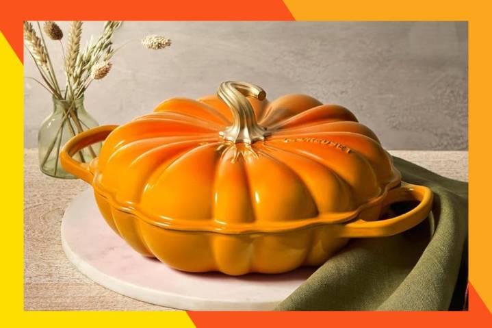 Le Creuset's Pumpkin Braiser is the ultimate fall Dutch oven