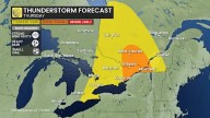 Heavy rain hits Ontario ahead of powerful winds, weekend cooldown
