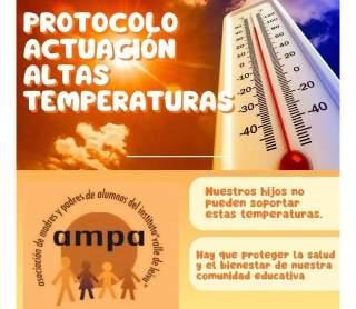 La alcaldesa de Alhama denuncia la inacción regional tras un golpe de calor sufrido por un alumno en el IES Valle de Leiva