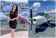 Débora Estrella, conductora de TV, aprendía a volar previo al accidente: revelan detalles