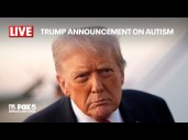 LIVE: Trump makes announcement on Autism