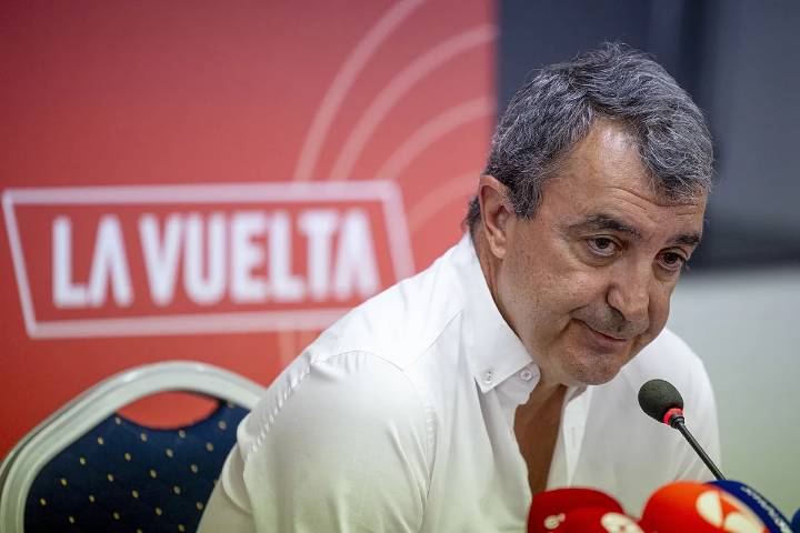 Vuelta a España: Javier Guillén, director de La Vuelta: "Cuando llamas a boicotear la carrera y se boicotea eso causa un daño a todos"
