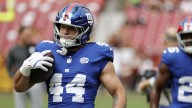 Cam Skattebo hilariously interrupts Brian Daboll press conference