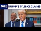 Fact checking Trump's Tylenol