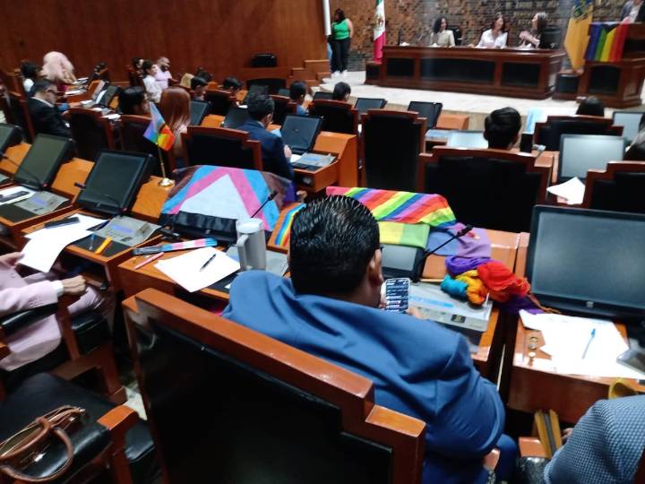 Mujeres trans, hombres gays y mamás lesbianas trabajaron como legisladores por un día