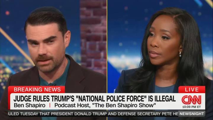 Ben Shapiro Squabbles With CNN’s Abby Phillip Over Trump’s Crime Crackdown