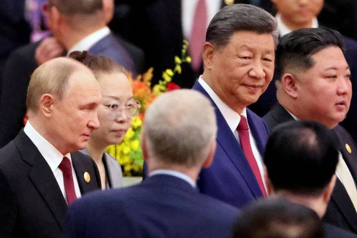 Trump says China should have mentioned US during 'beautiful ceremony'