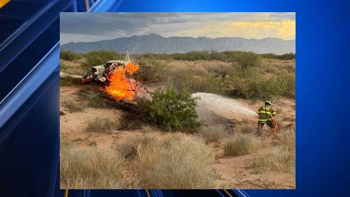 Man hurt in small plane crash at Santa Teresa airport