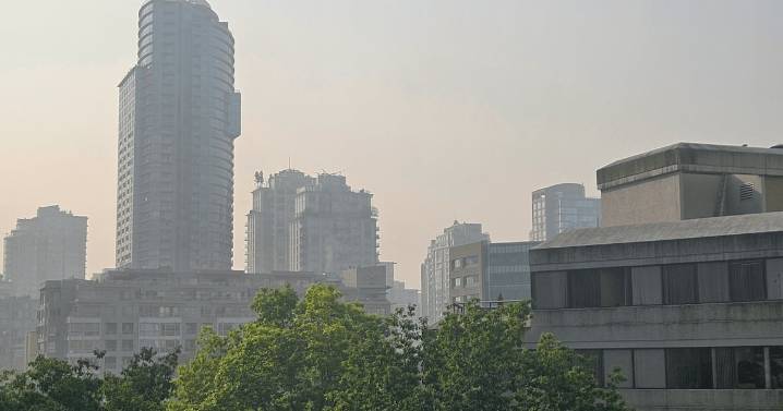 B.C. wildfires: Air quality warnings issued on South Coast