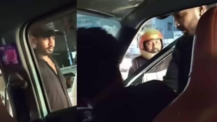 Two-wheeler rider assaults cabbie for not switching on indicator