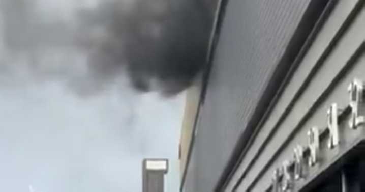 Westfield shopping centre evacuated as huge fire engulfs building and public sent urgent warning