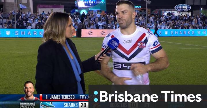 Tedesco reacts after finals exit