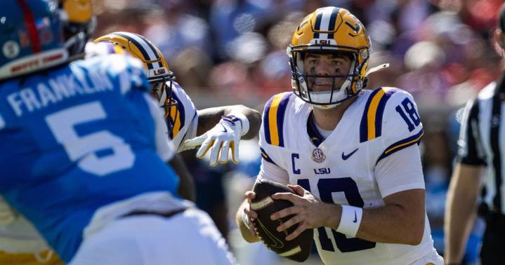 LSU's offense, Garrett Nussmeier sputters in loss to Ole Miss in Oxford