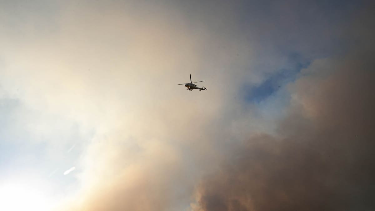 Restringen el acceso al Hayedo de Tejera Negra por el fuego del Pico del Lobo, que suma ya 2.400 hectáreas quemadas