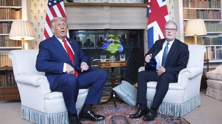 Watch live: Trump, UK’s Starmer give joint remarks after unveiling new tech deal