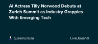 AI Actress Tilly Norwood Debuts at Zurich Summit as Industry Grapples With Emerging Tech: ohnotheydidnt