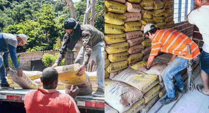 Santa Marta avanza en desarrollo rural: más obras llegan a Perico Aguao’ y Los Achotes La Alcaldía Distrital entregó 200 bultos de cemento a cada vereda, fortaleciendo proyectos comunitarios que mejor