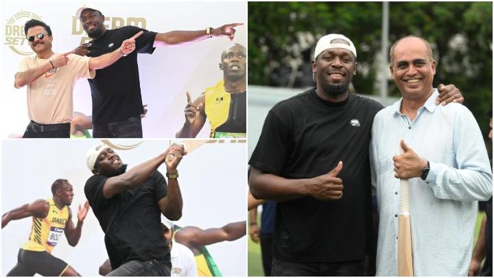 SEE PHOTOS: 'World's fastest human' Usain Bolt visits Mumbai