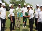 Delhi: Ministry of Coal launches 'Ek Ped Maa Ke Naam' plantation drive at Indraprastha Park