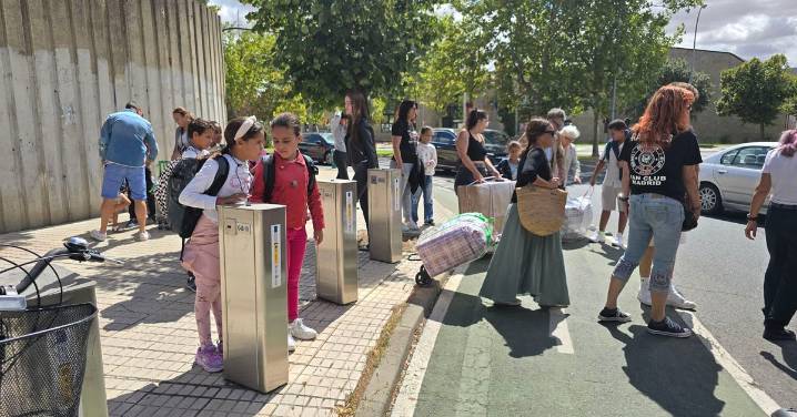 Marcha de los niños saharauis
