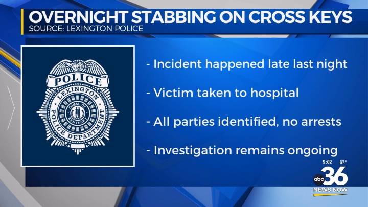 Person stabbed on Cross Keys Road